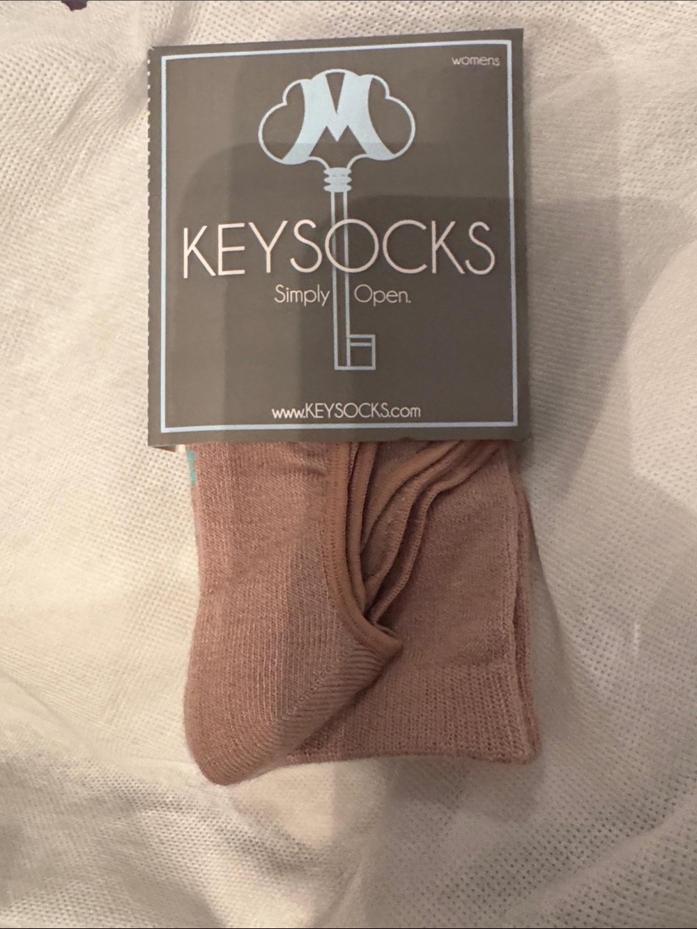 Women's Soft Crew Socks - Tan